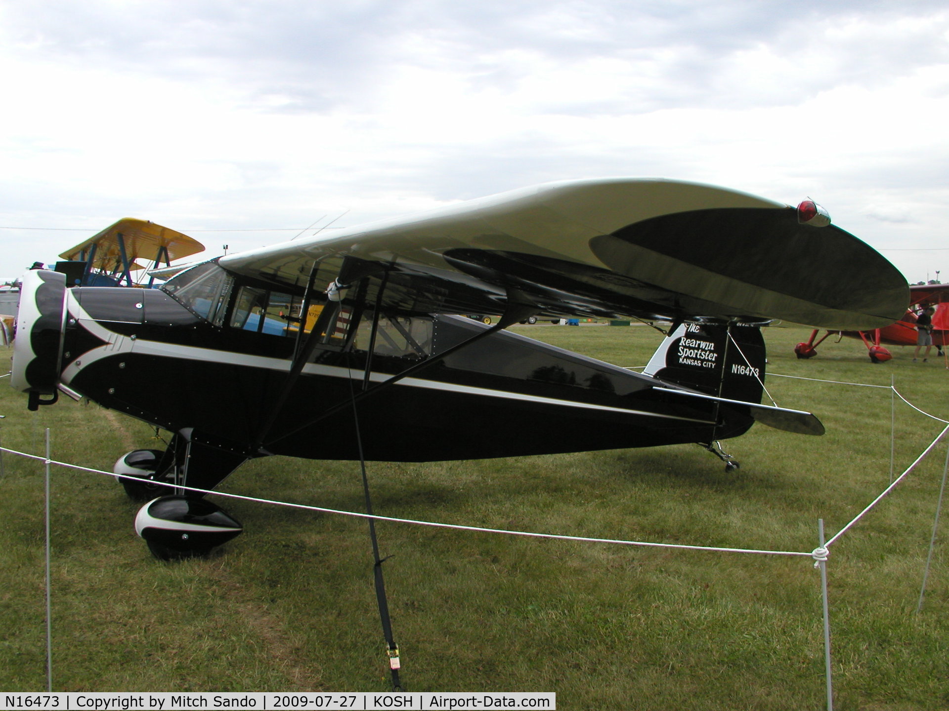 N16473, 1936 Rearwin 8500 C/N 502, EAA AirVenture 2009.