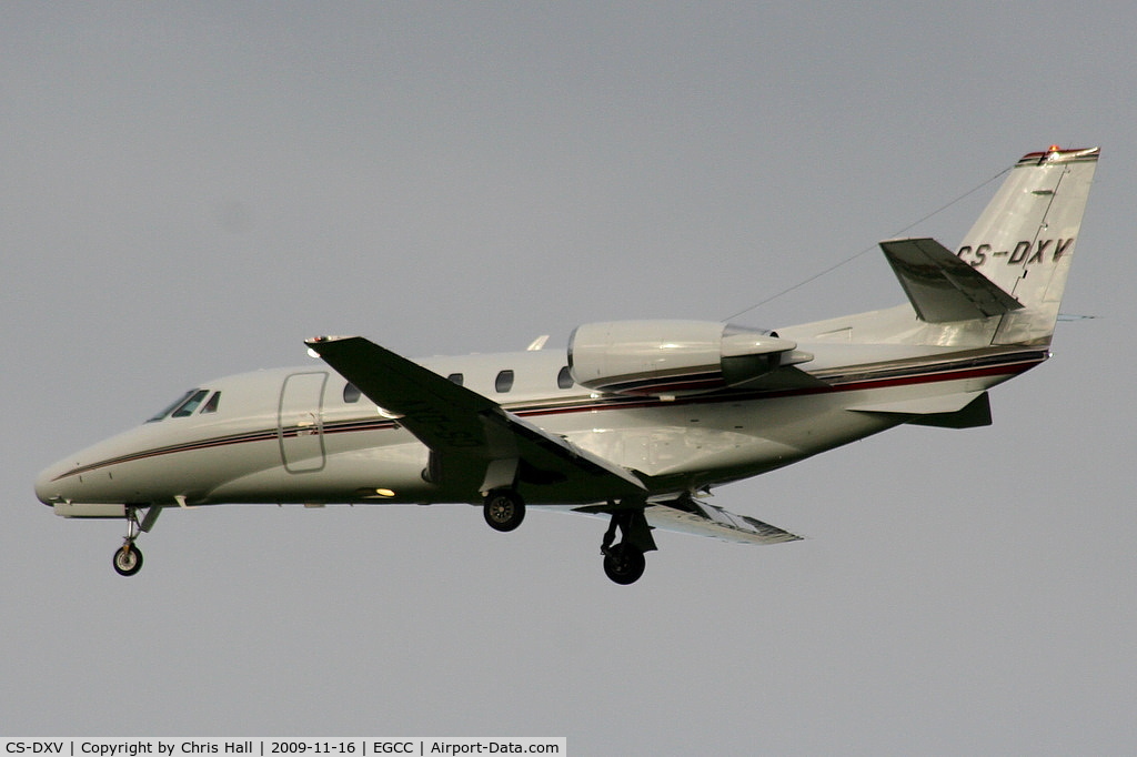 CS-DXV, 2008 Cessna 560 Citation XLS C/N 560-5782, Netjets Europe