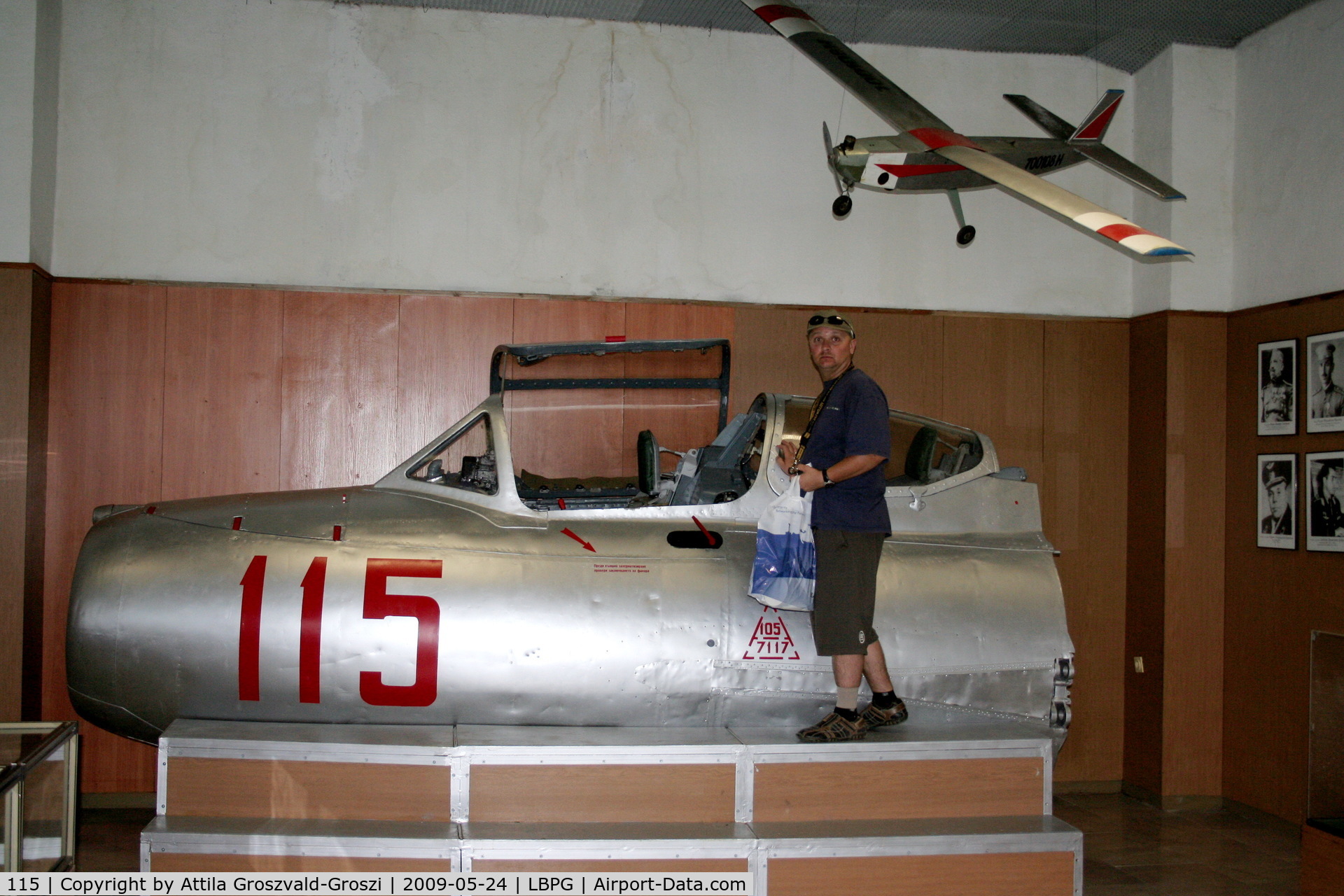 115, Mikoyan-Gurevich MiG-15 bis C/N 34204, Bulgarian Museum of Aviation, Plovdiv-Krumovo.