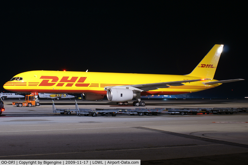 OO-DPJ, 1986 Boeing 757-236/SF C/N 23493, DHL