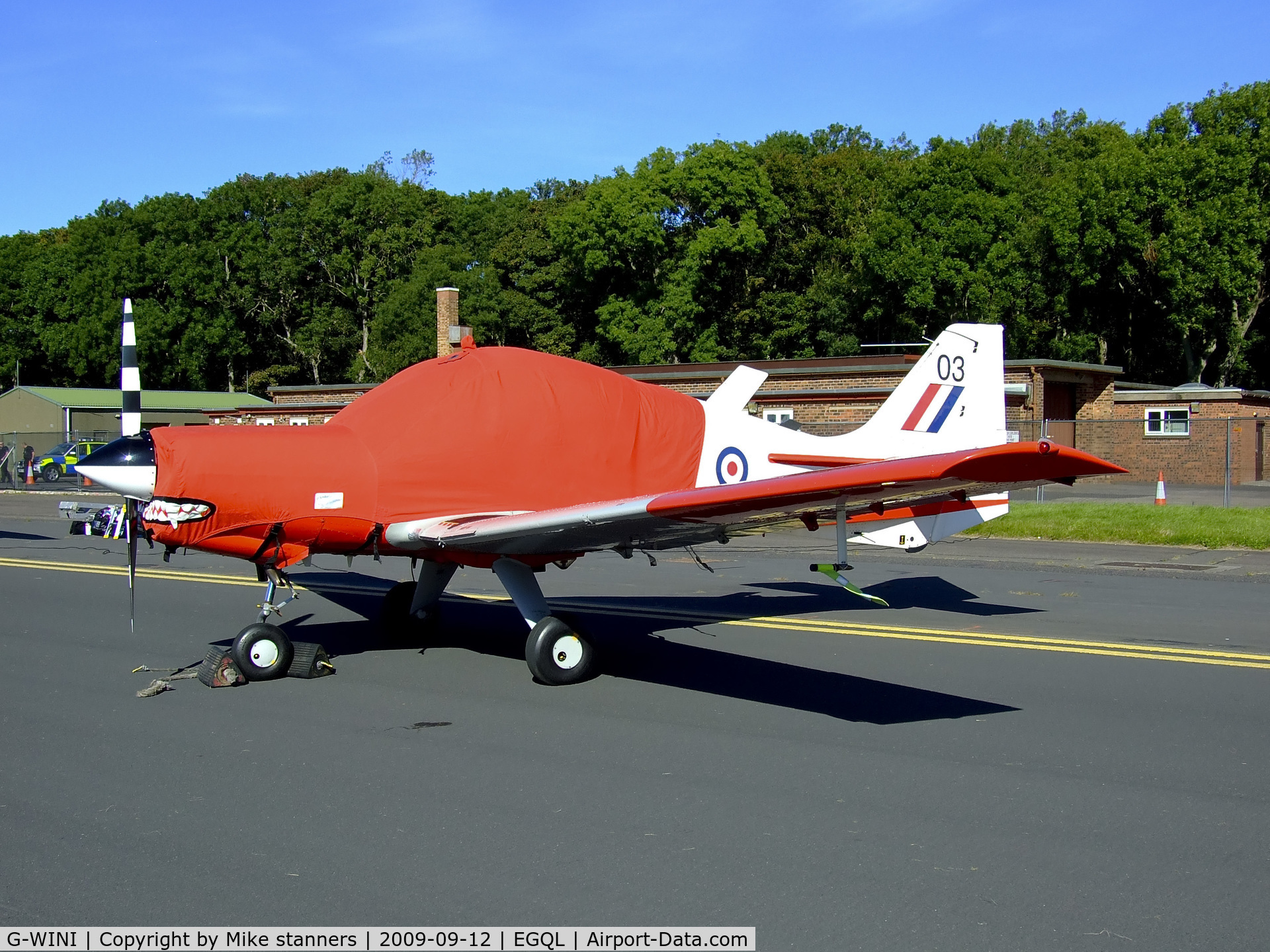 G-WINI, 1973 Scottish Aviation Bulldog T.1 C/N BH120/238, Bulldog T.1 XX546