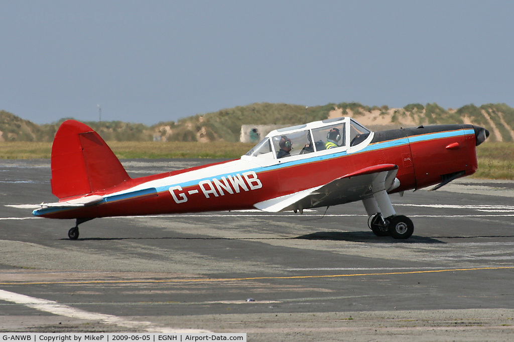 G-ANWB, 1955 De Havilland DHC-1 Chipmunk 21 C/N C1/0987, Registered to the same owner for well over 30 years.