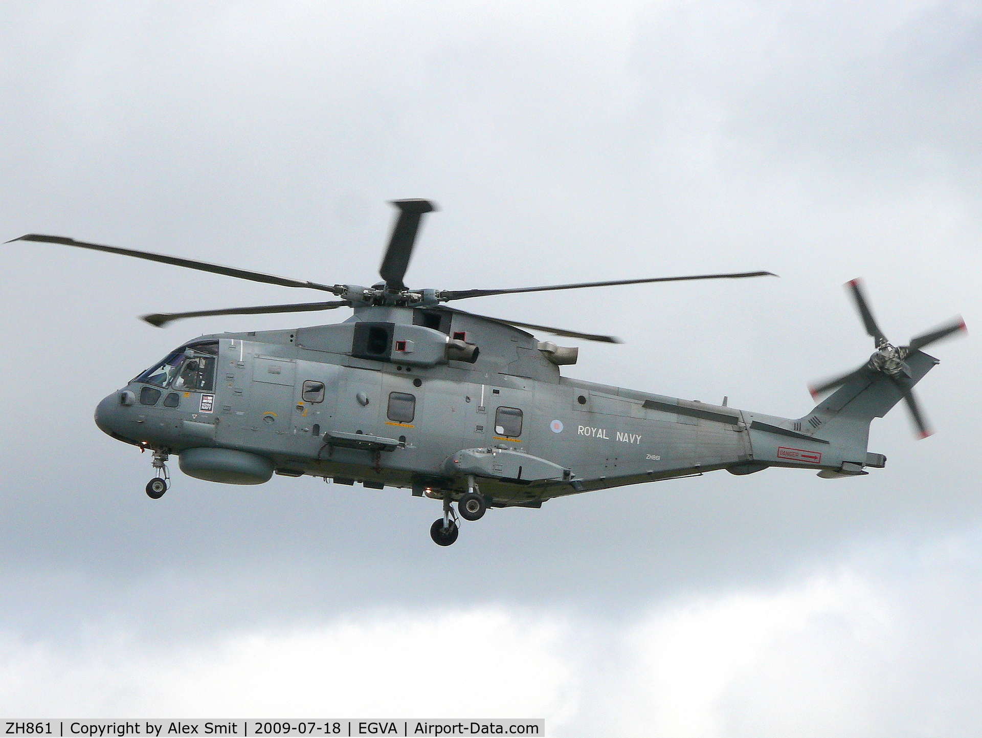ZH861, AgustaWestland EH-101 Merlin HM.1 C/N 50168/RN41, EH Industries EH101 Merlin HM1 ZH861 Royal Navy