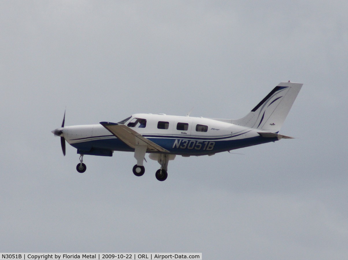 N3051B, 2008 Piper PA-46-350P Malibu Mirage C/N 4636440, Piper PA-46-350