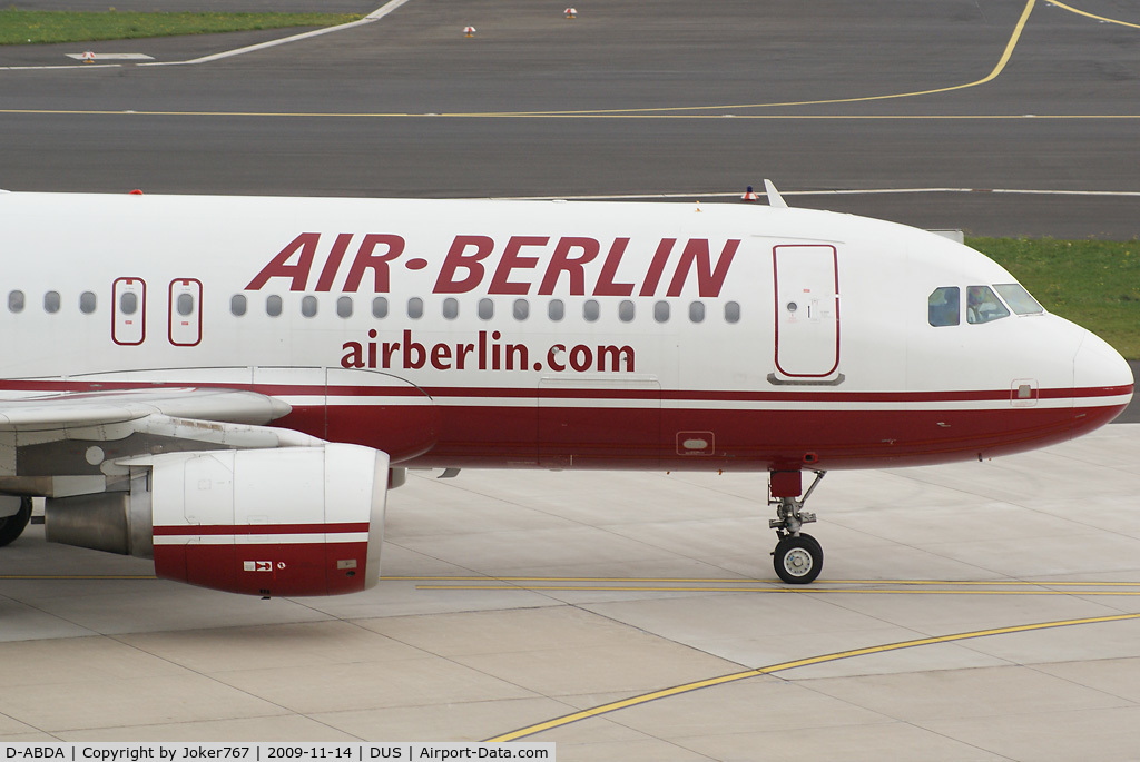 D-ABDA, 2005 Airbus A320-214 C/N 2539, Air Berlin Airbus A320-214
