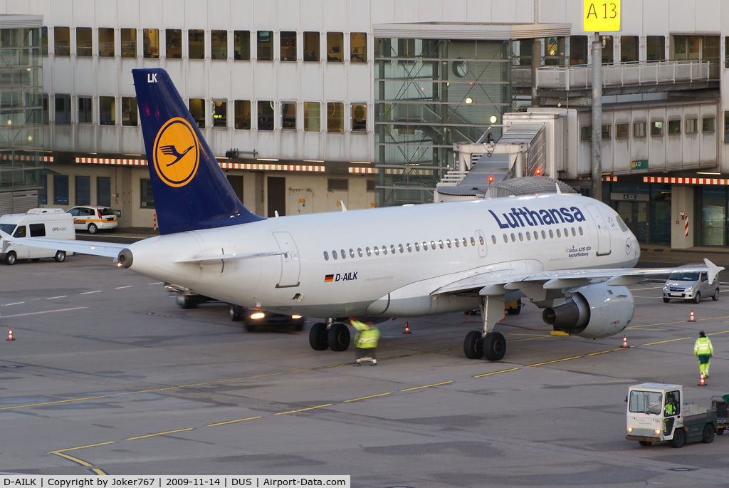 D-AILK, 1997 Airbus A319-114 C/N 679, Lufthansa Airbus A319-114