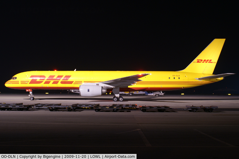 OO-DLN, 1982 Boeing 757-236 C/N 22172, DHL