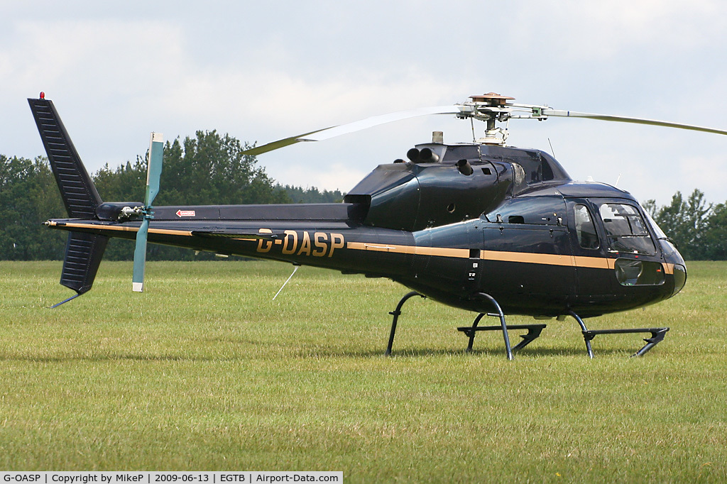 G-OASP, 1991 Aerospatiale AS-355F-2 Ecureuil 2 C/N 5479, Pictured during Aero Expo 2009.