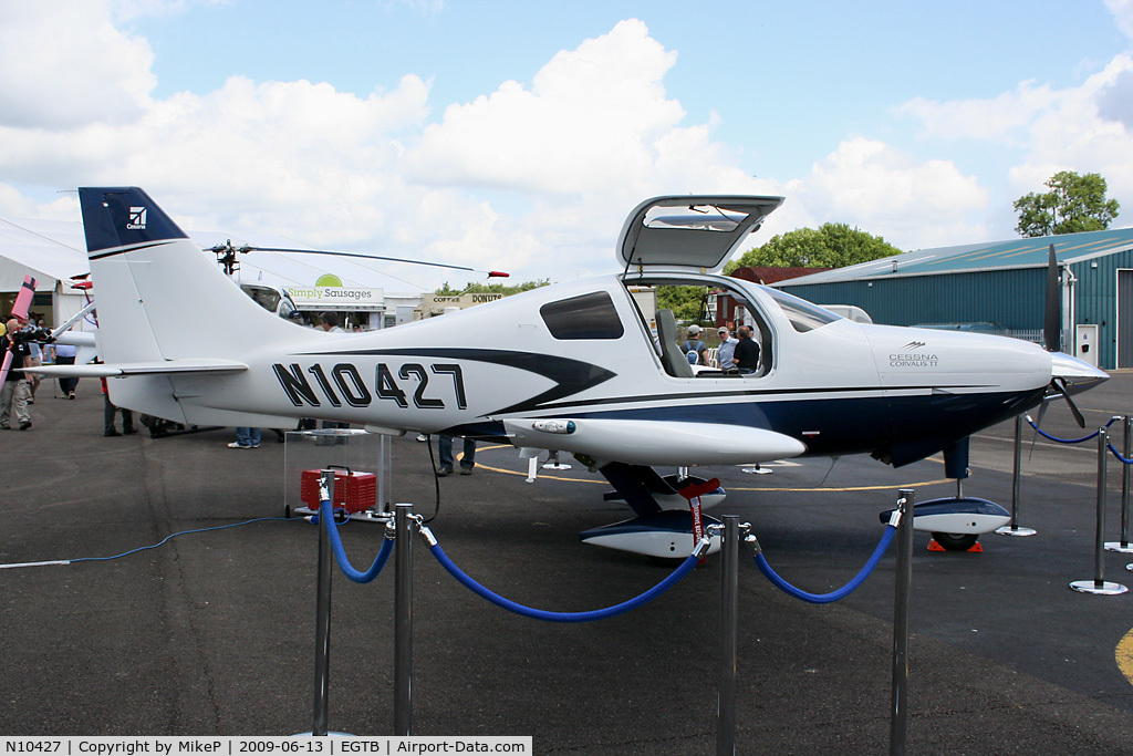 N10427, Cessna LC41-550FG C/N 411142, Exhibitor at Aero Expo 2009.