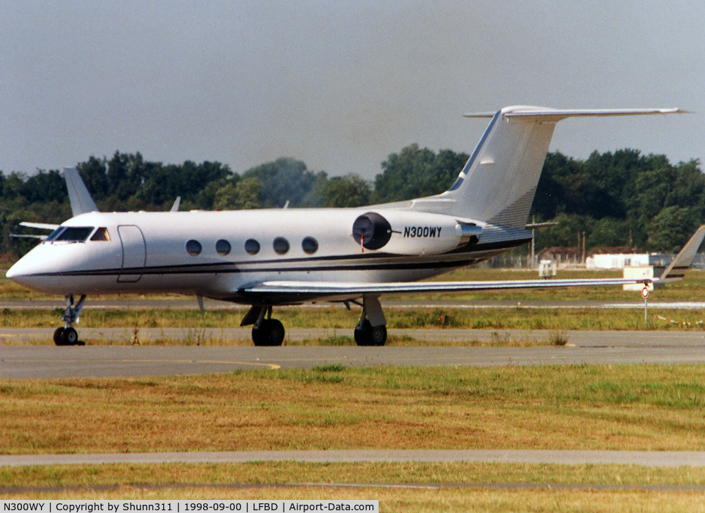 N300WY, 1984 Gulfstream Aerospace G-1159A Gulfstream III C/N 427, Parked at the General Aviation area...