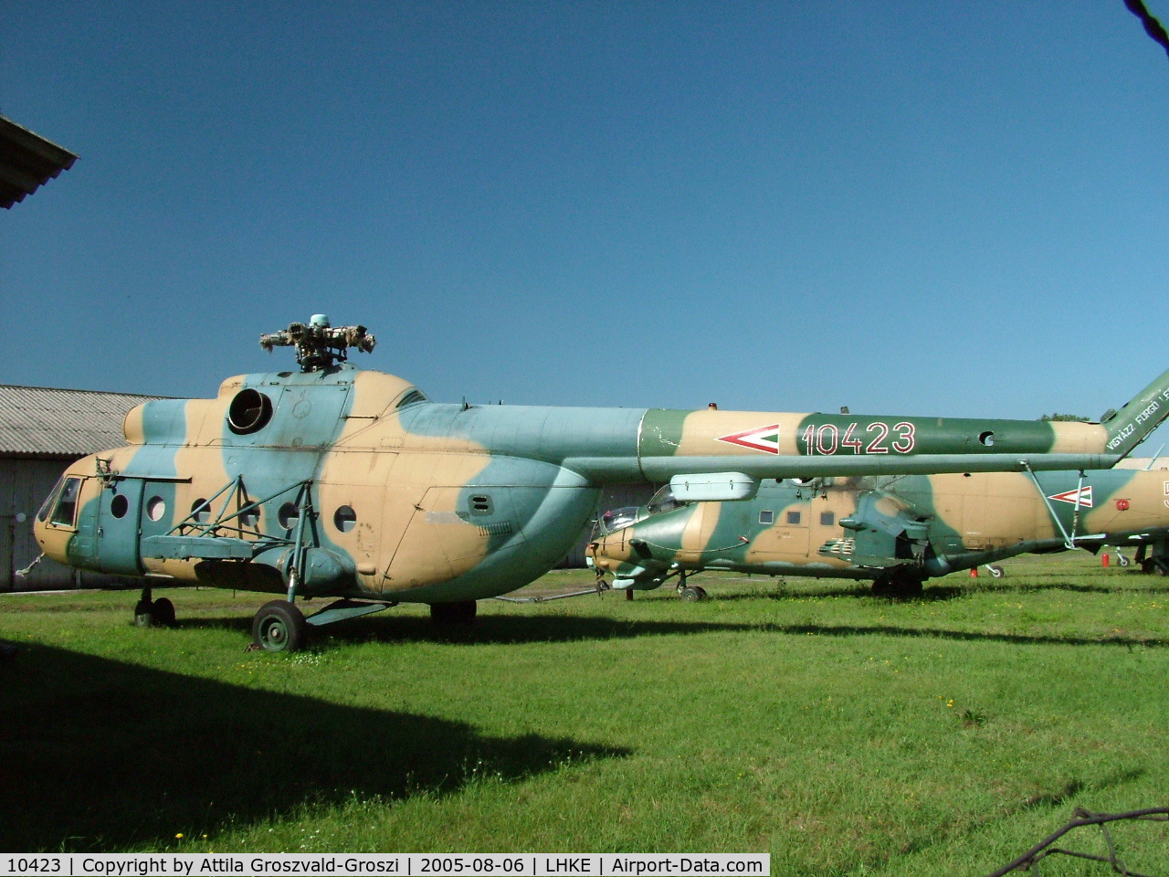 10423, 1972 Mil Mi-8T Hip C/N 10423, Kecskemét, Hungarian Air-Forces Base