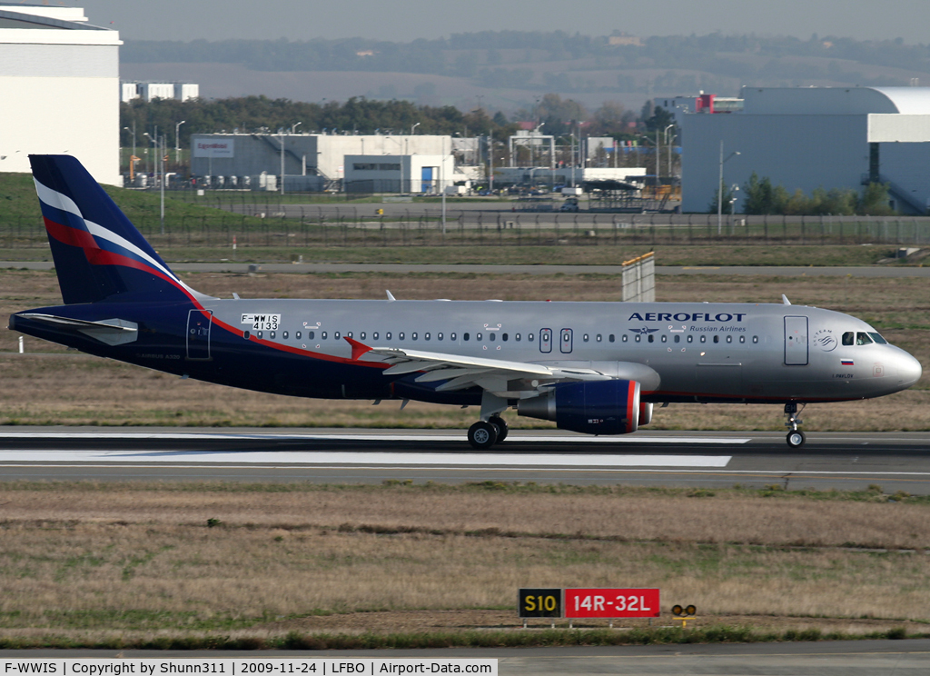 F-WWIS, 2009 Airbus A320-214 C/N 4133, C/n 4133 - To be VQ-BHE