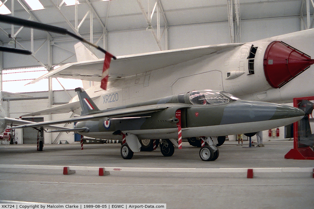 XK724, 1956 Folland Gnat F.1 (Fo-141) C/N FL2, Folland Gnat F1 at The Aerospace Museum, RAF Cosford.
