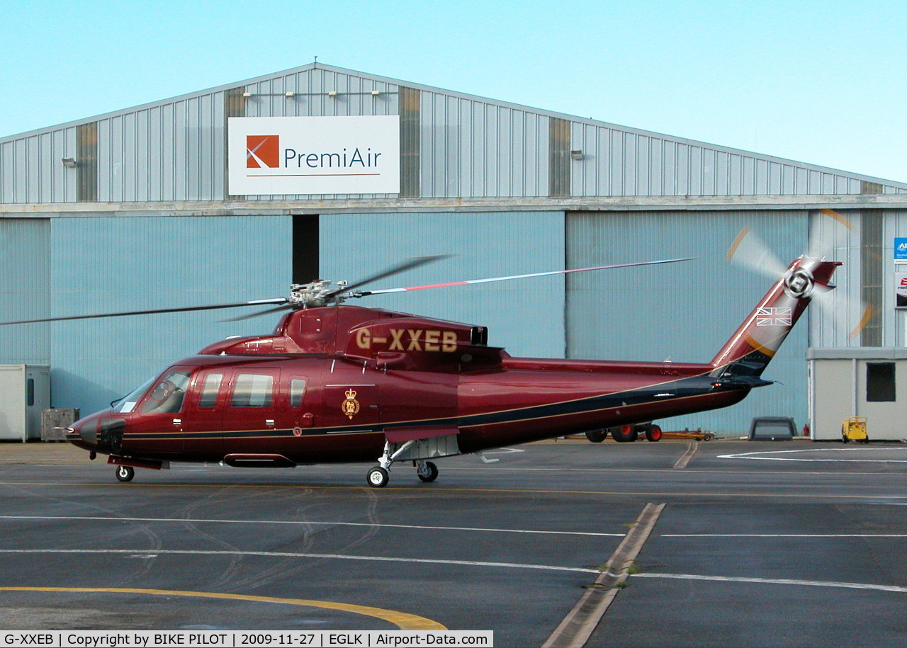 G-XXEB, 2009 Sikorsky S-76C C/N 760753, TAXYING TOWARDS THE RUNWAY