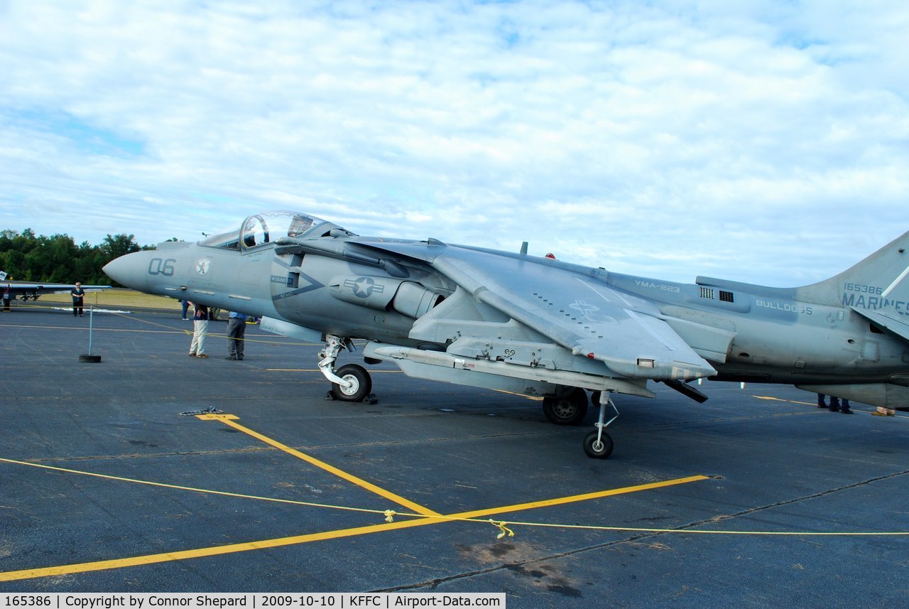 165386, Boeing AV-8B+(R)-26-MC Harrier II Plus C/N B283, Harrier