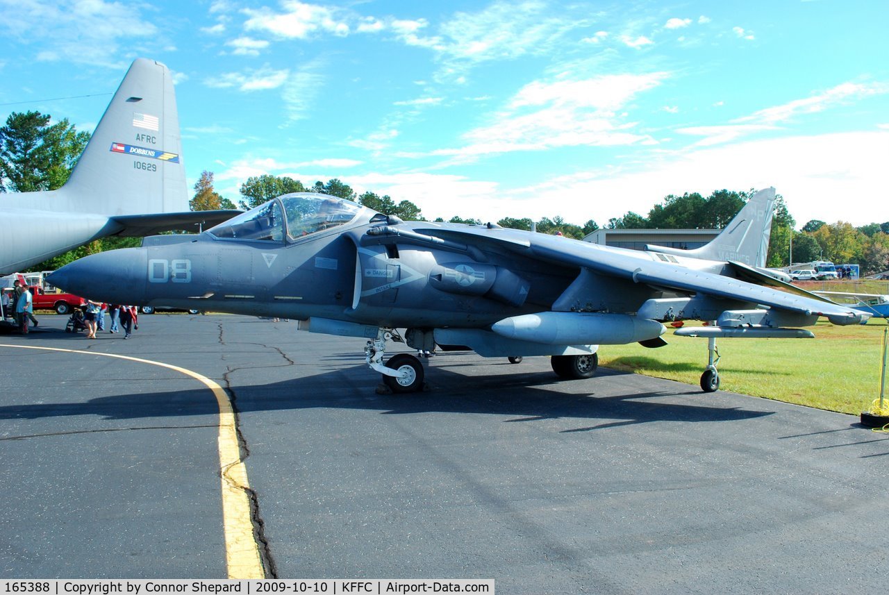 165388, Boeing AV-8B+(R)-26-MC Harrier II Plus C/N B283, Harrier