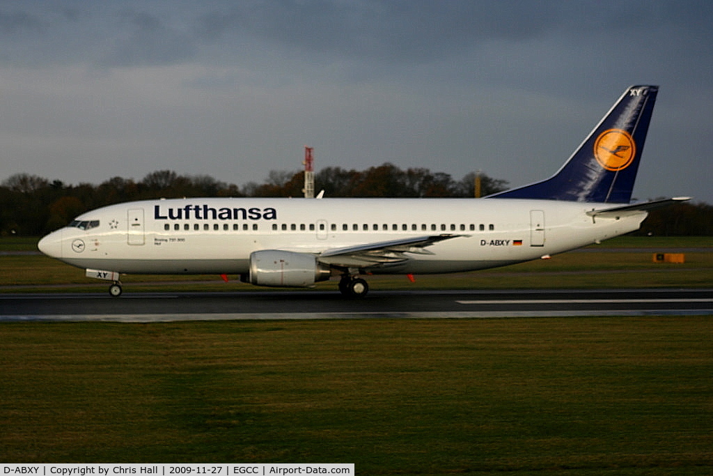 D-ABXY, 1989 Boeing 737-330 C/N 24563, Lufthansa