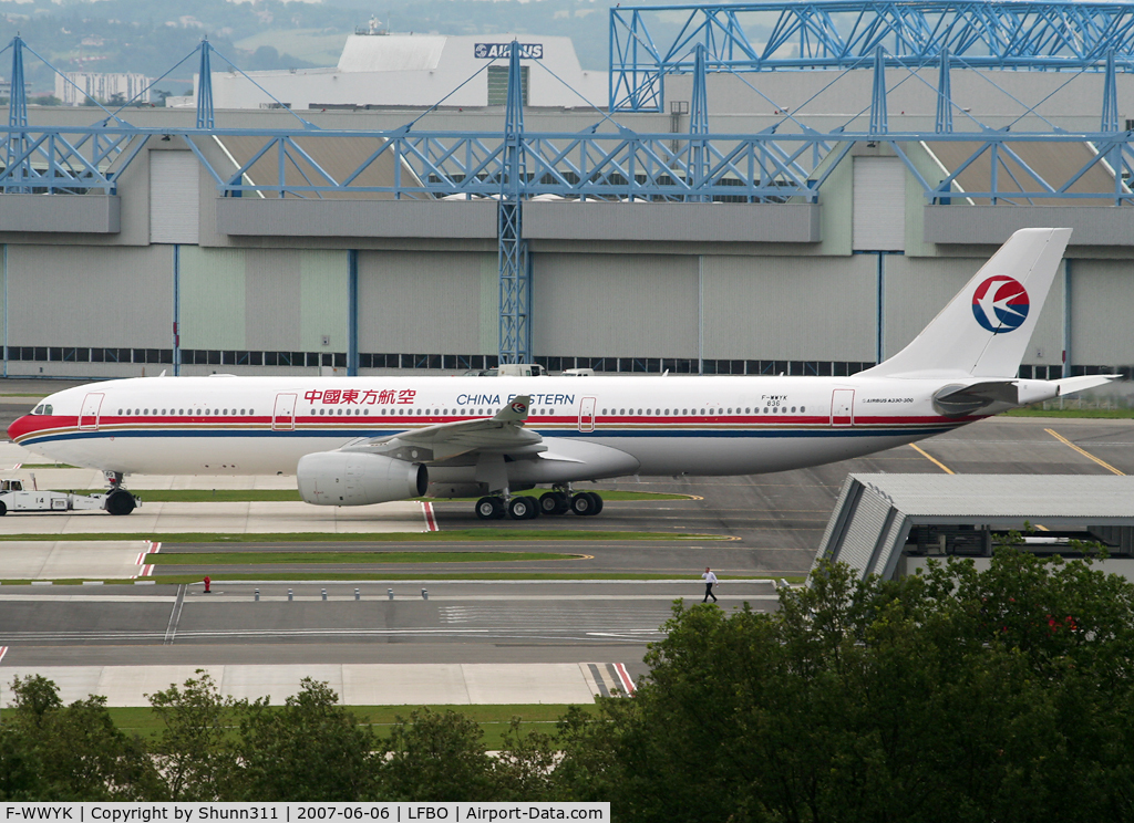 F-WWYK, 2007 Airbus A330-343X C/N 836, C/n 836 - To be B-6085