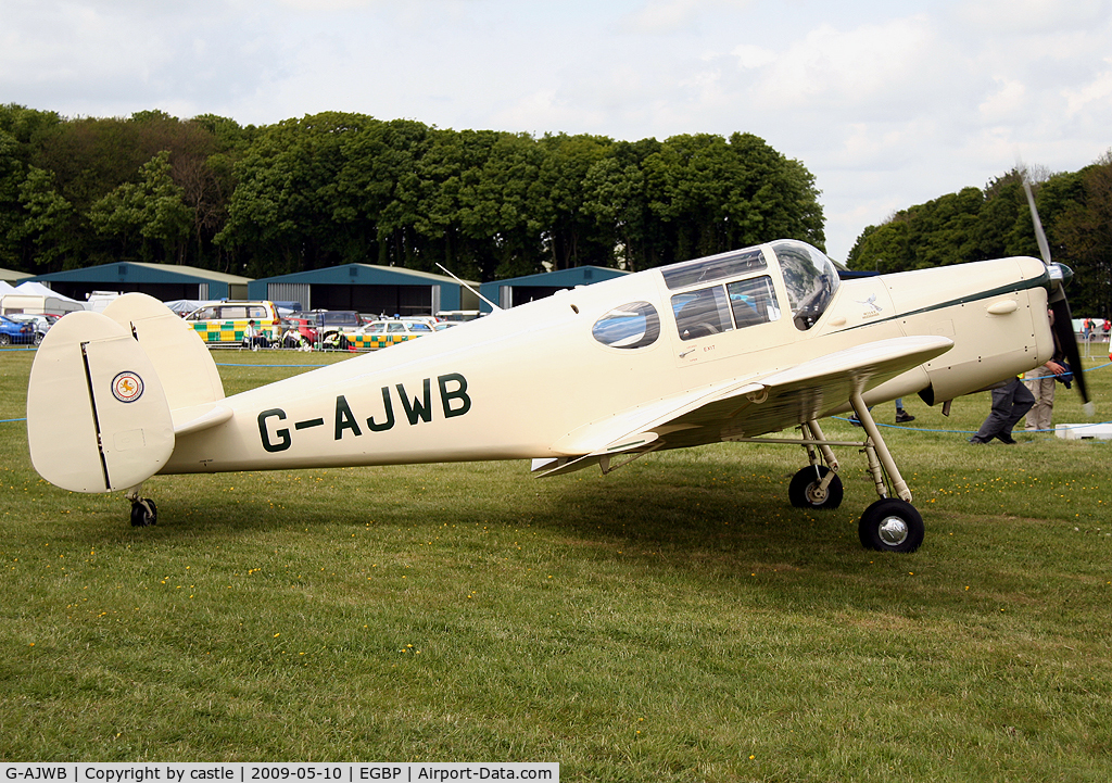 G-AJWB, 1946 Miles M38 Messenger 2A C/N 6699, seen @ Kemble vintage flyin