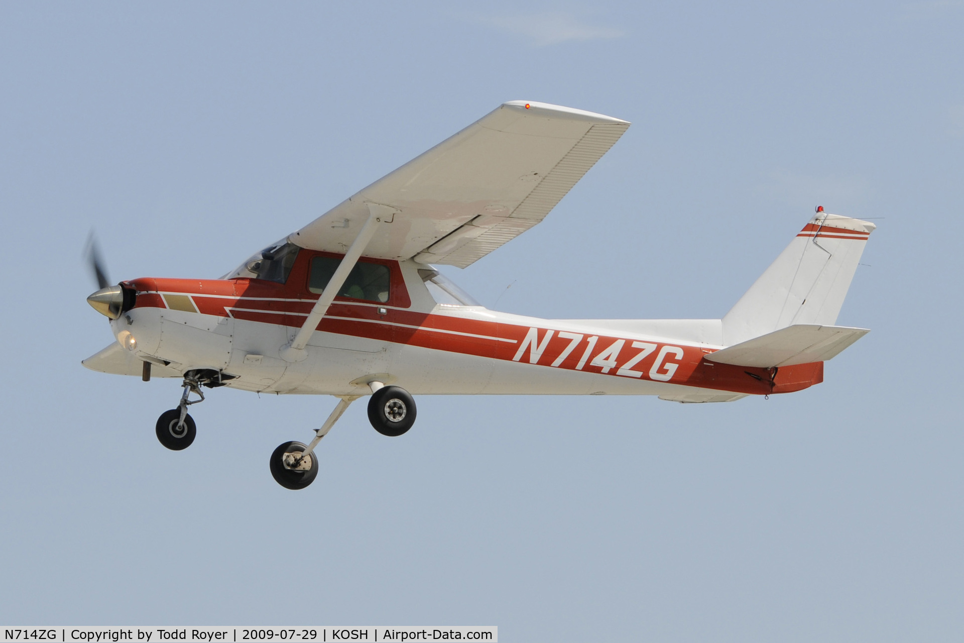 N714ZG, 1977 Cessna 152 C/N 15279557, EAA AIRVENTURE 2009