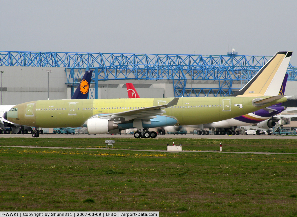 F-WWKI, 2007 Airbus A330-223 C/N 828, C/n 828 - For LTU / Air Berlin
