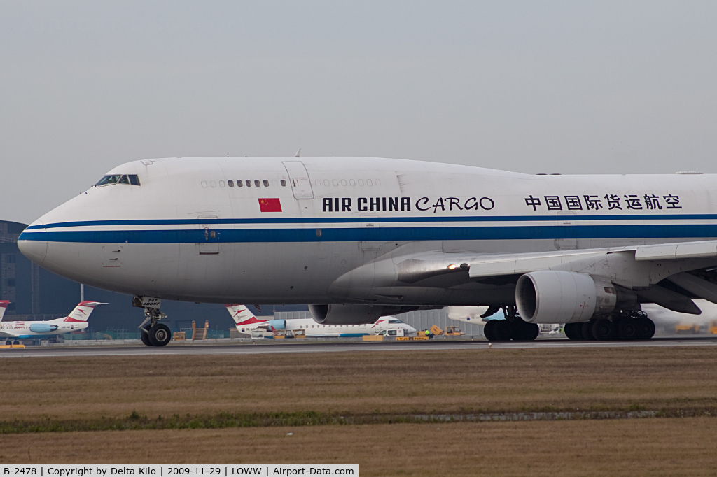 B-2478, 1991 Boeing 747-433M C/N 25075, Air China Cargo