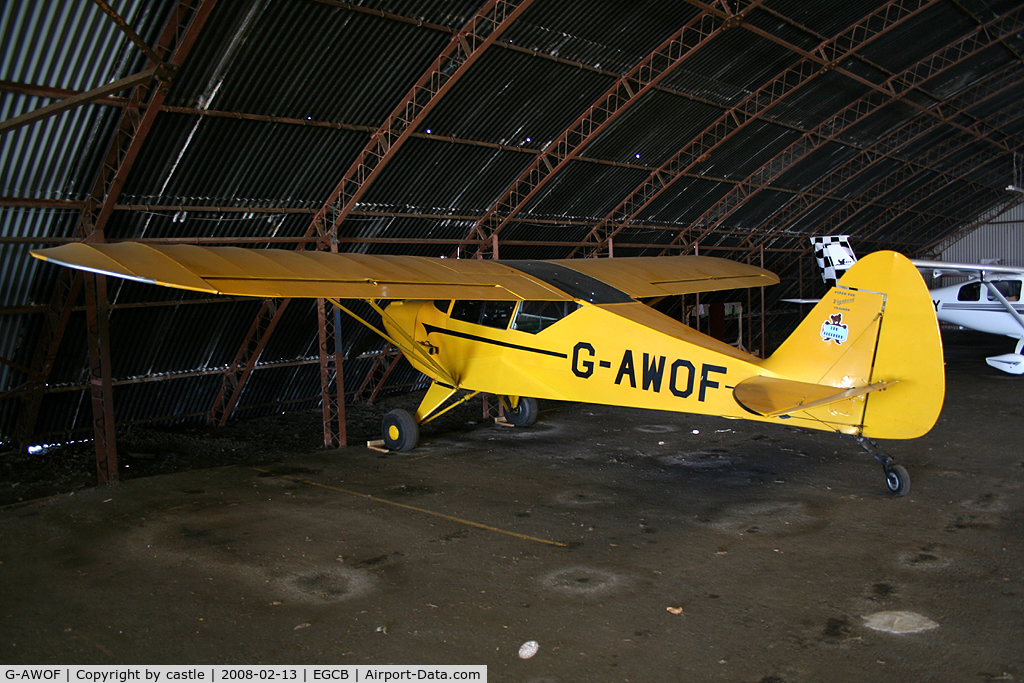 G-AWOF, 1948 Piper PA-17 Vagabond C/N 15-227, seen @ Barton