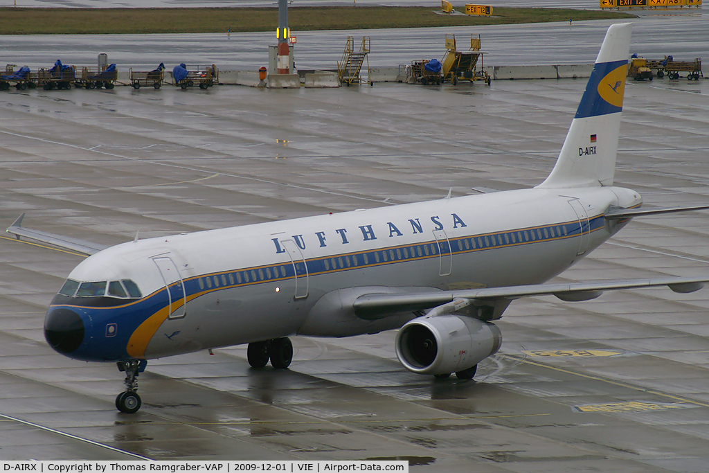 D-AIRX, 1998 Airbus A321-131 C/N 0887, Lufthansa Airbus A321