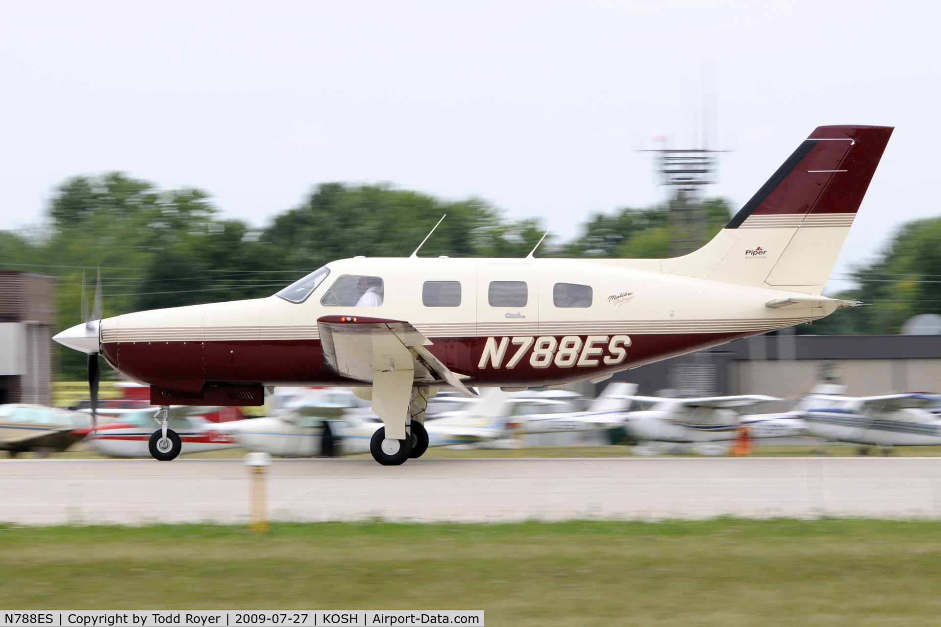 N788ES, 1996 Piper PA-46-350P Malibu Mirage C/N 4636058, EAA AIRVENTURE 2009