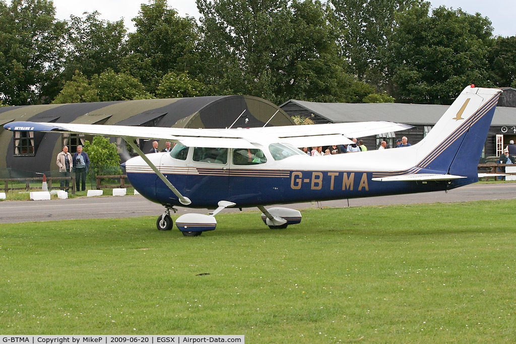 G-BTMA, 1980 Cessna 172N C/N 172-73711, About to taxi for a local flight.
