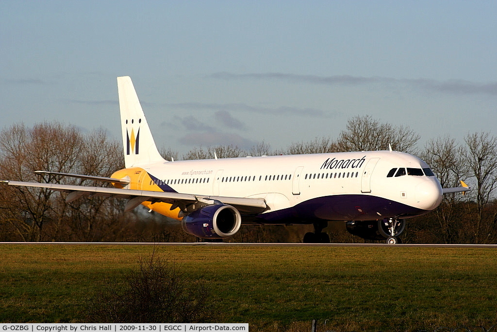 G-OZBG, 2003 Airbus A321-231 C/N 1941, Monarch Airlines