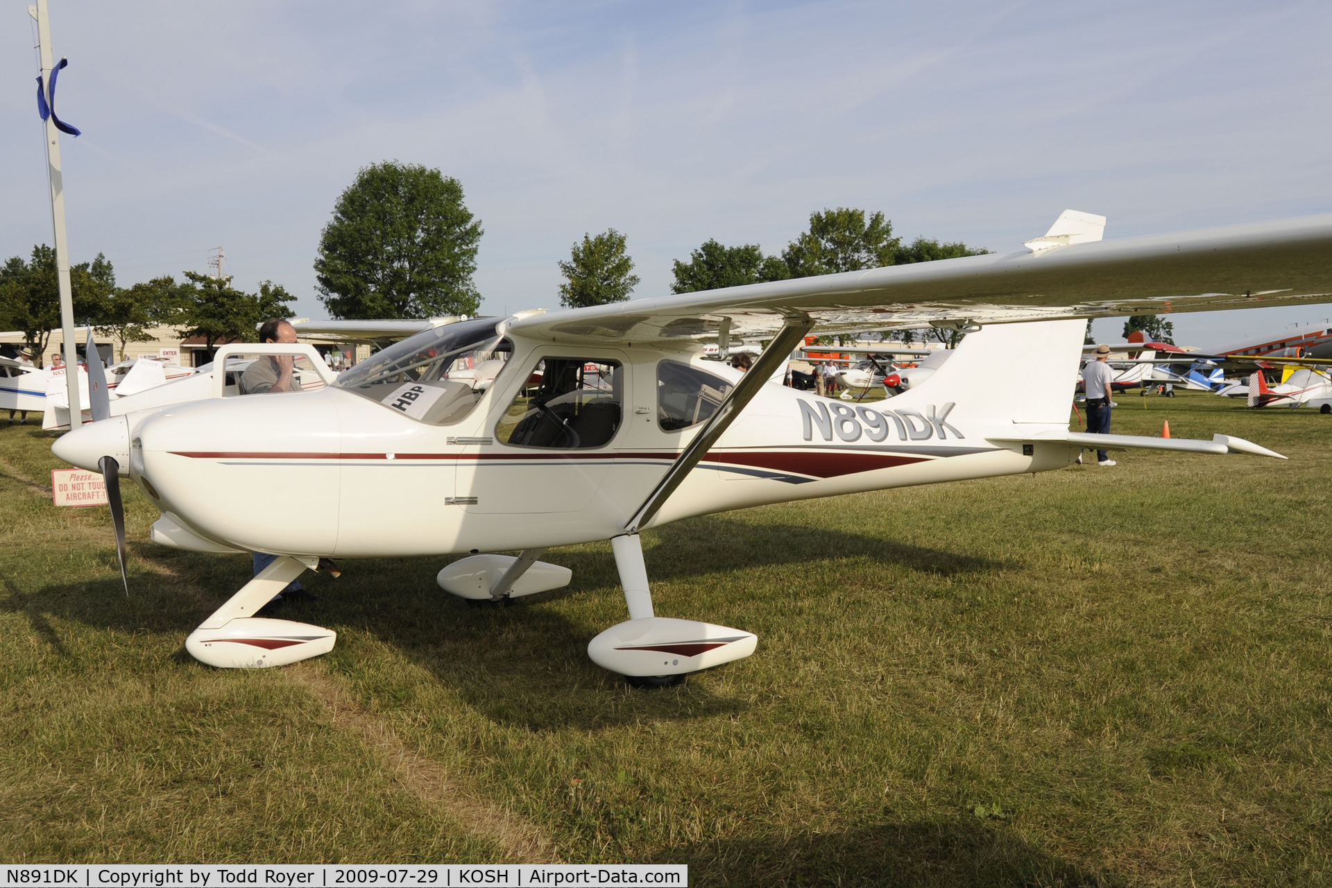 N891DK, 2007 Stoddard-Hamilton GlaStar C/N 5010, EAA AIRVENTURE 2009