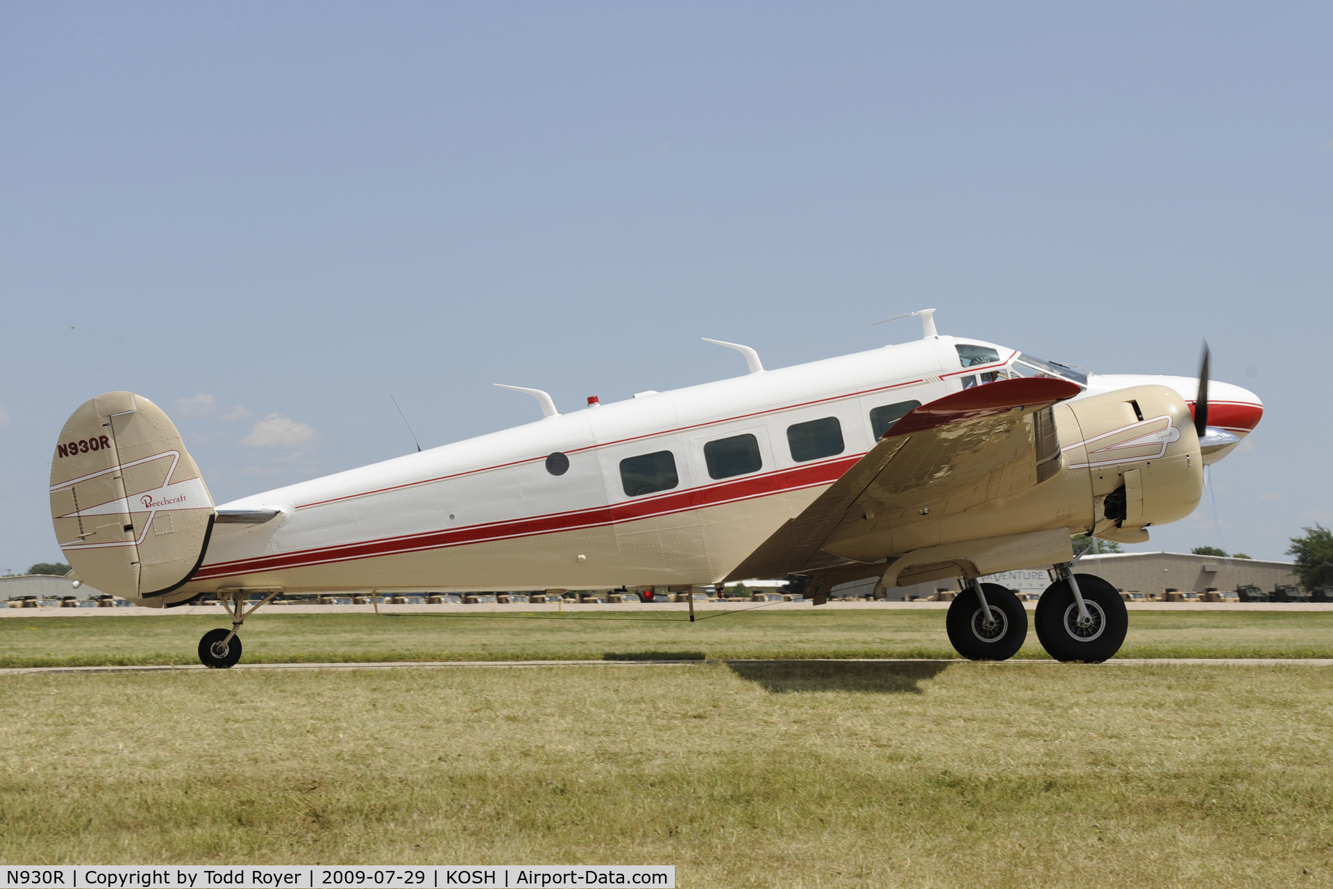 N930R, 1959 Beech E18S C/N BA-438, EAA AIRVENTURE 2009