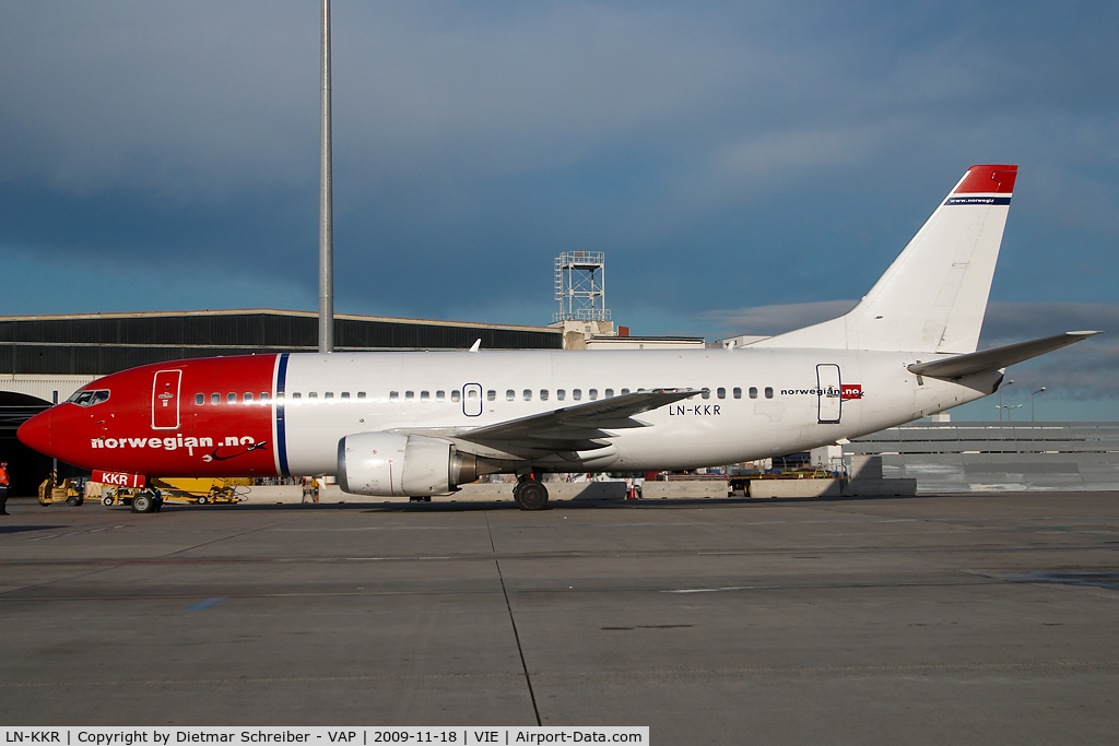 LN-KKR, 1988 Boeing 737-3Y0 C/N 24256, Norwegian Boeing 737-300
