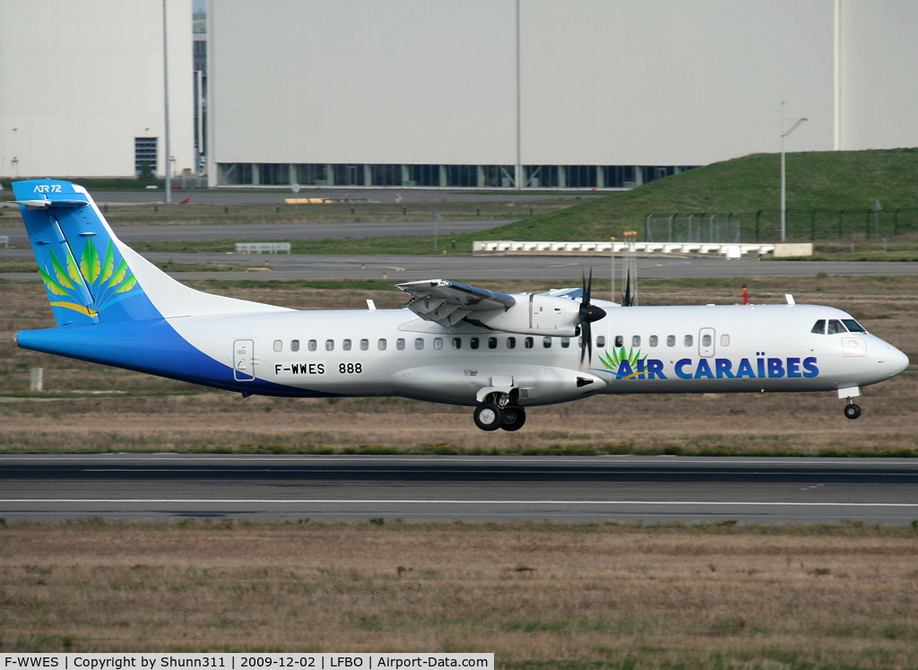 F-WWES, 2009 ATR 72-212A C/N 888, C/n 0888