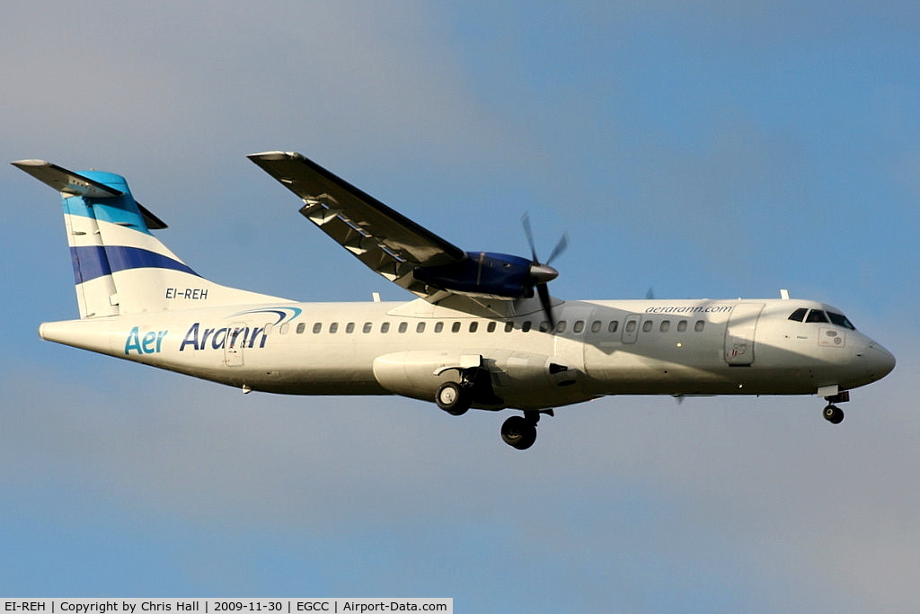 EI-REH, 1991 ATR 72-202 C/N 260, Aer Arann