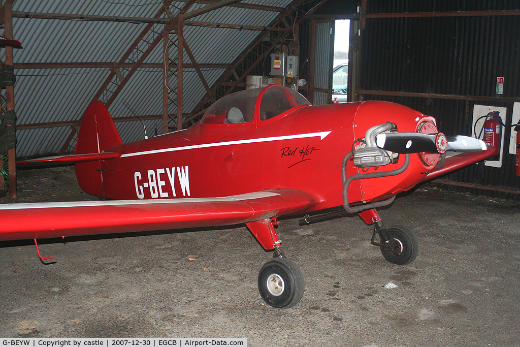 G-BEYW, 1984 Taylor Monoplane C/N PFA 055-10279, seen @ Barton