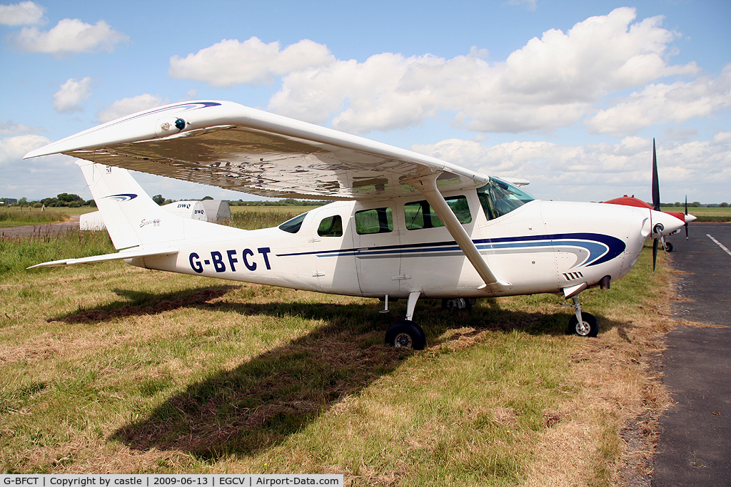 G-BFCT, 1976 Cessna TU206F Turbo Stationair C/N U206-03202, seen @ Sleap