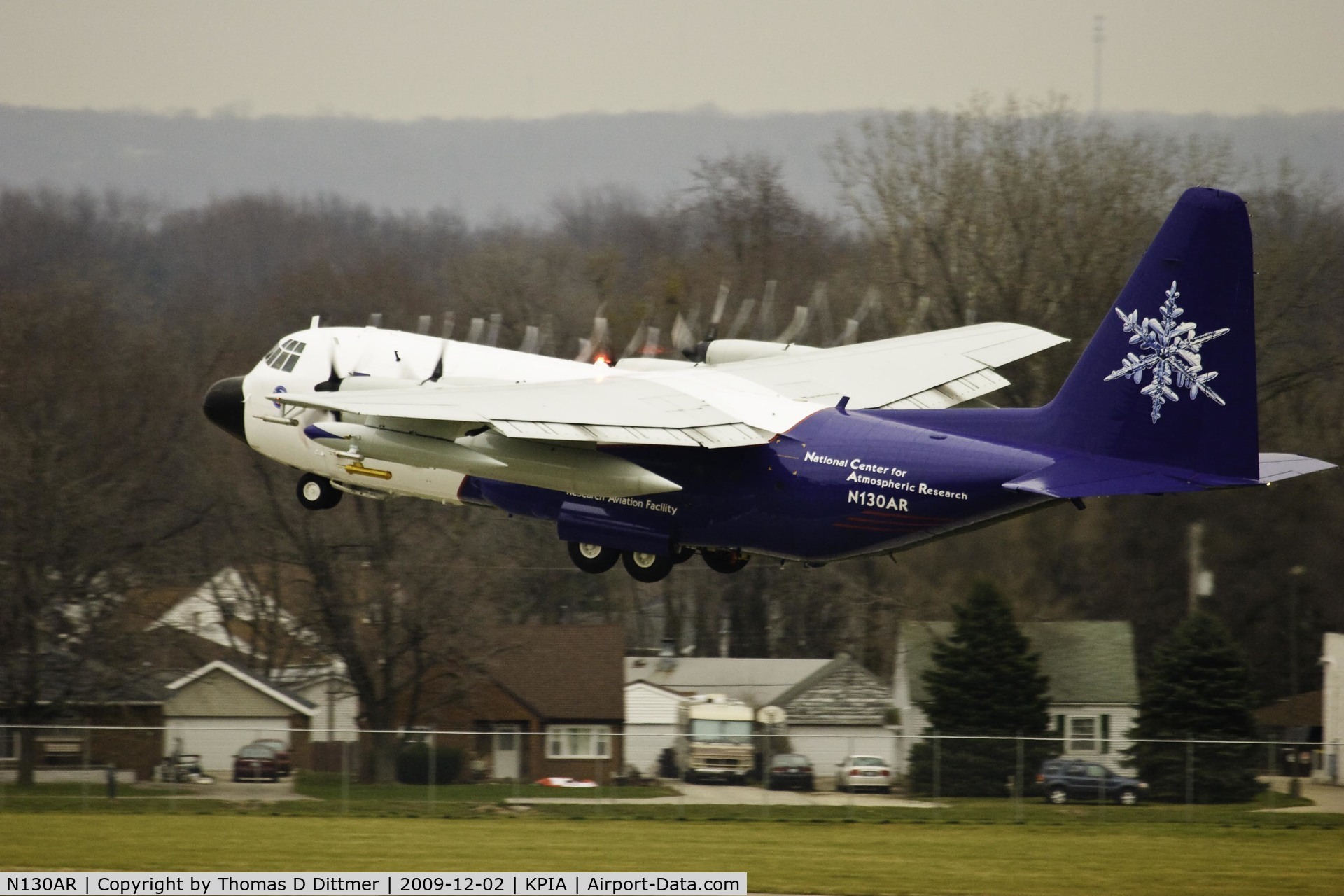 N130AR, 1984 Lockheed EC-130Q Hercules C/N 382-4984, N130AR climbing out and gaining speed