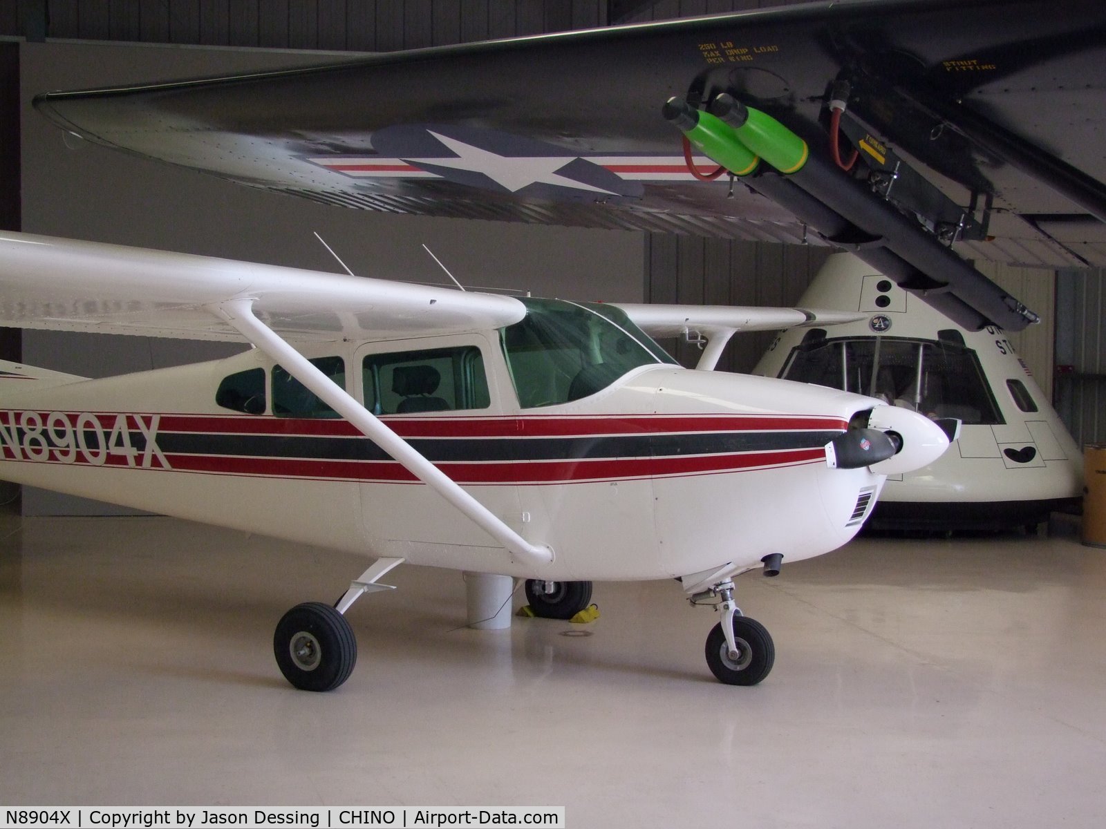N8904X, 1961 Cessna 182D Skylane C/N 18253304, This aircraft is on display at 