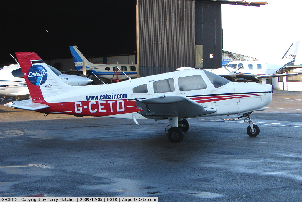 G-CETD, 2002 Piper PA-28-161 Cherokee Warrior III C/N 2842152, Cabair Piper at Elstree