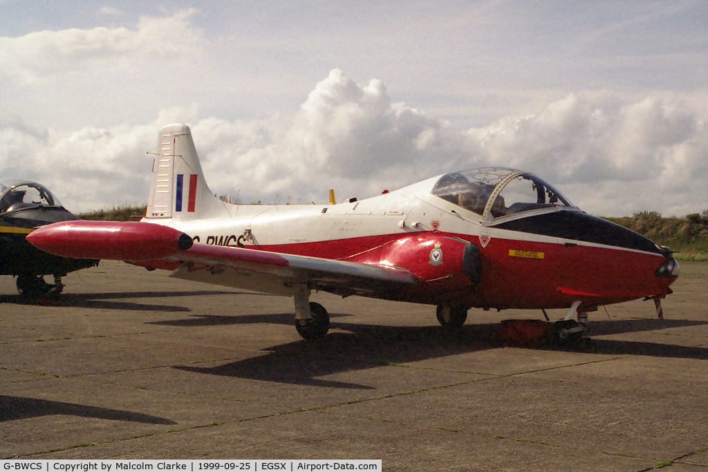 G-BWCS, 1971 BAC 84 Jet Provost T.5 C/N EEP/JP/957, BAC 84 Jet Provost T5 at North Weald in 1999.