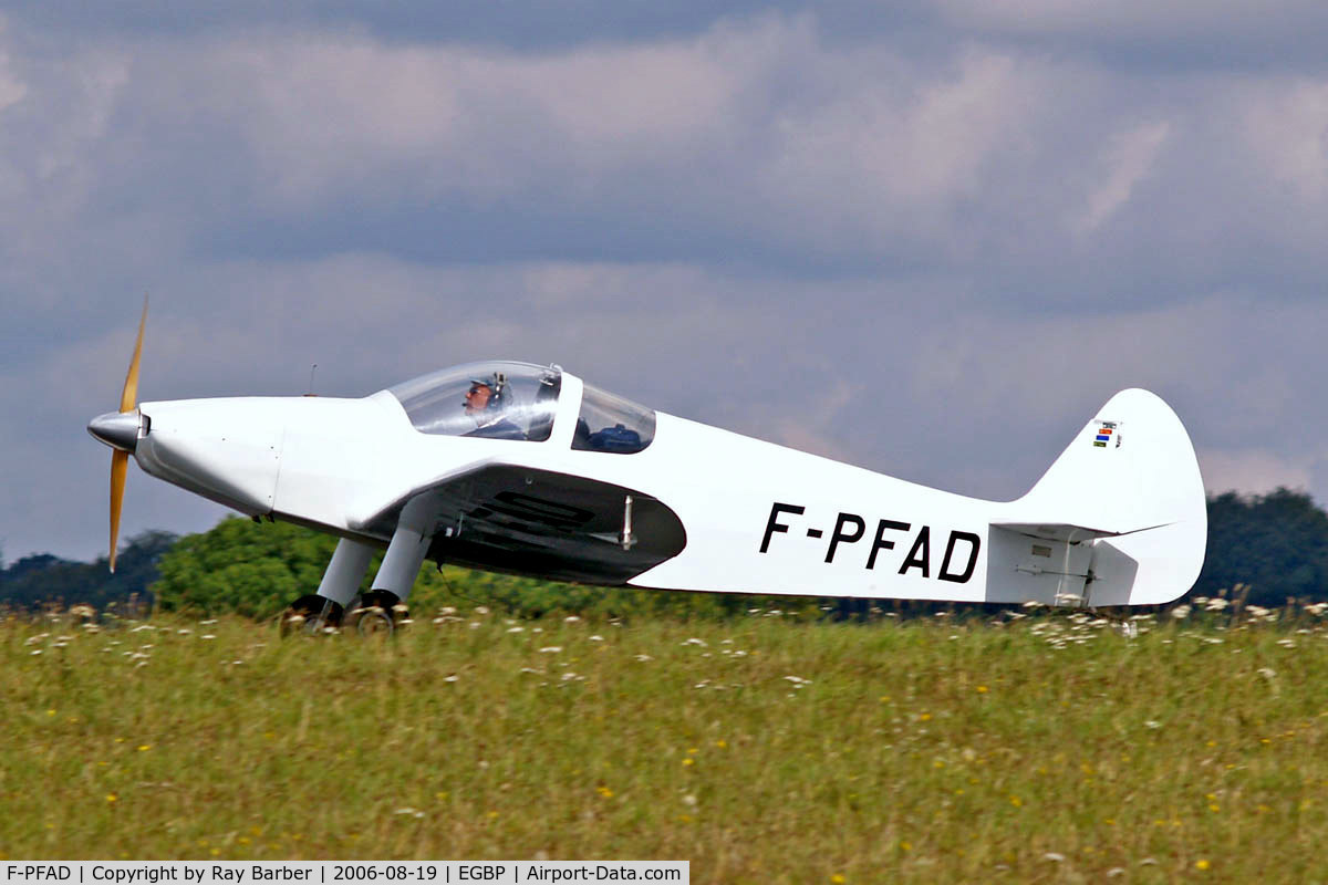 F-PFAD, Nicollier HN-700 Menestrel II C/N 96, Nicollier HN.700 Menestrel II [96] Kemble~G 19/08/2006. Seen at PFA Flying for Fun Kemble 2006