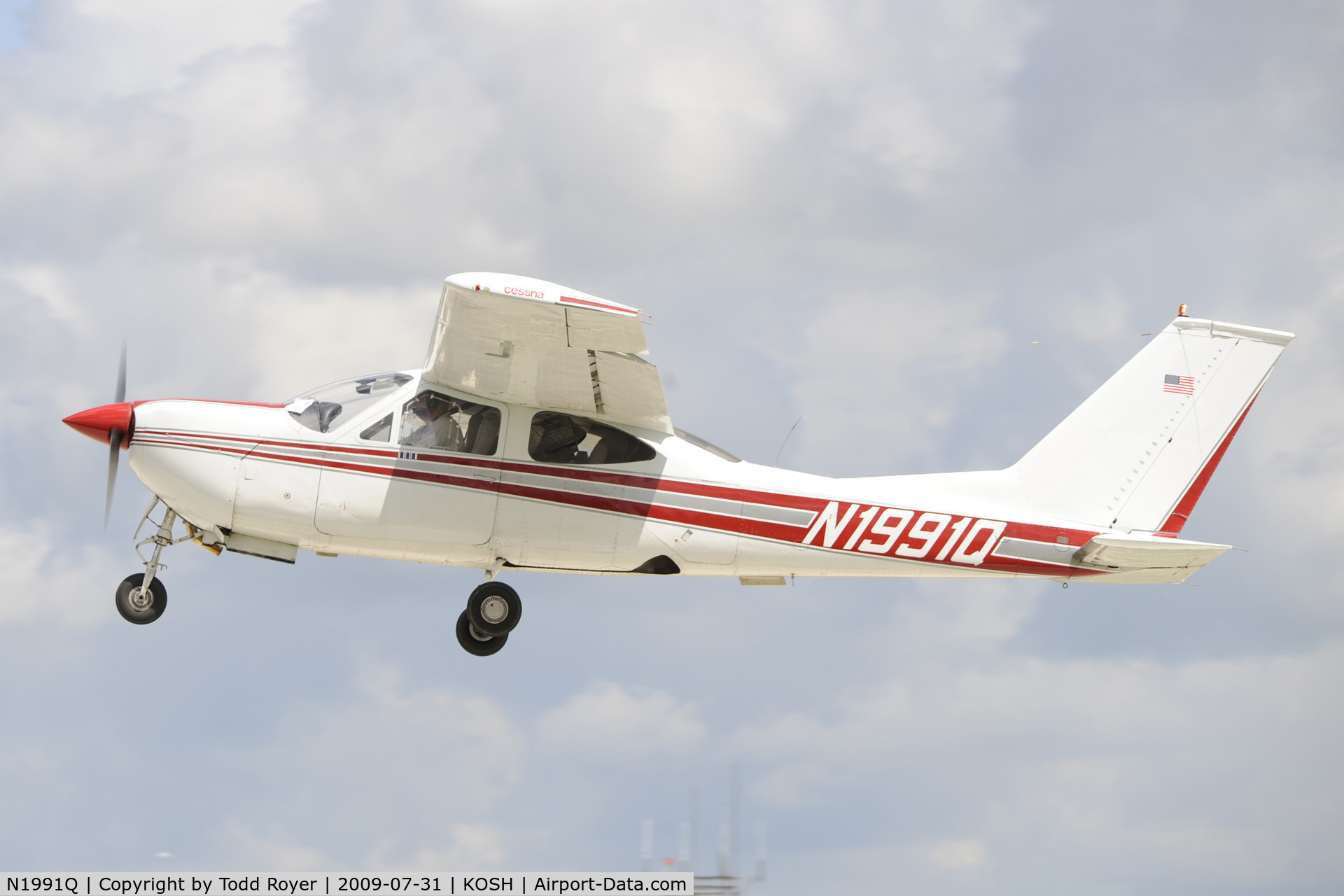 N1991Q, 1973 Cessna 177RG Cardinal C/N 177RG0391, EAA AIRVENTURE 2009