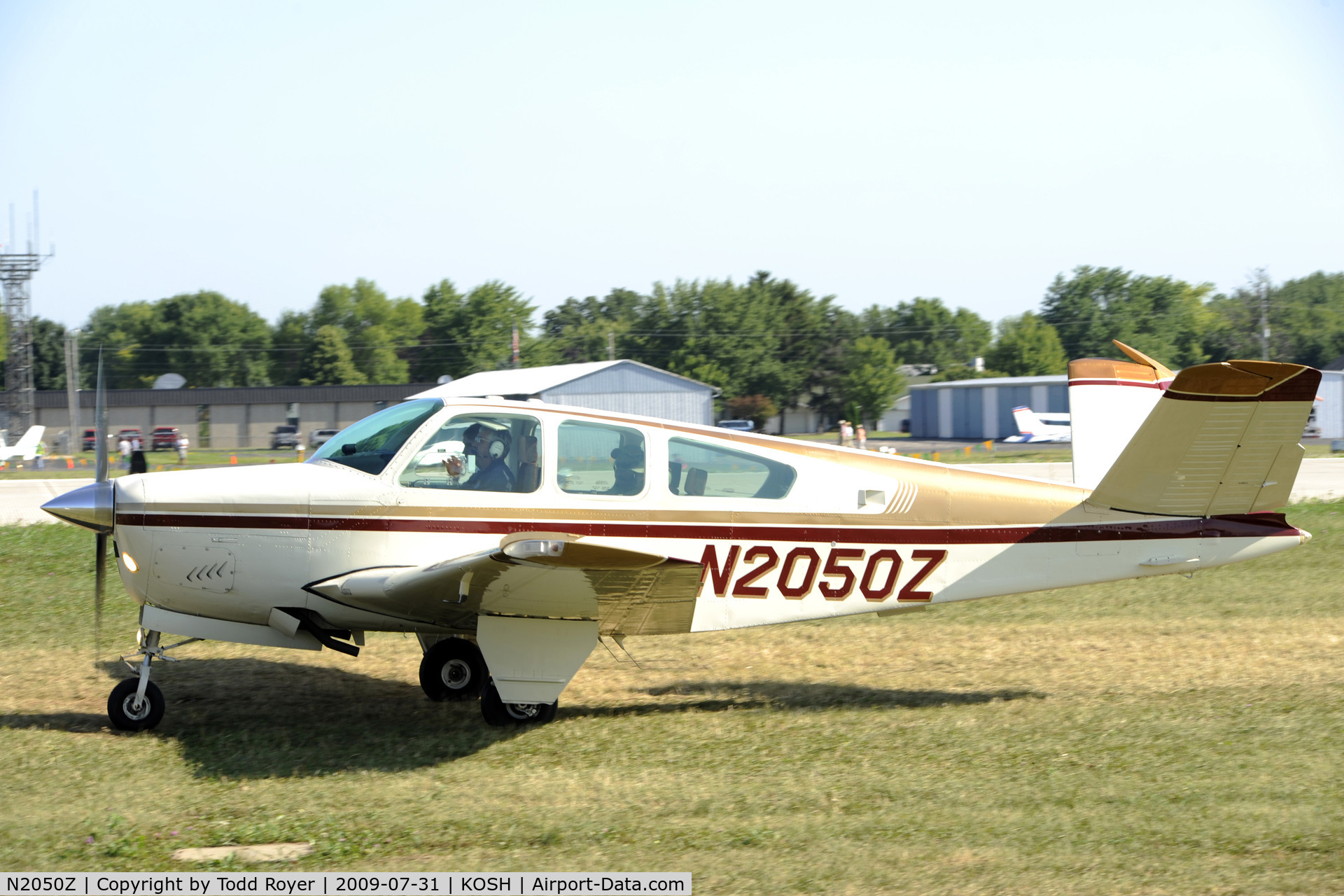 N2050Z, 1978 Beech V35B Bonanza C/N D-10193, EAA AIRVENTURE 2009