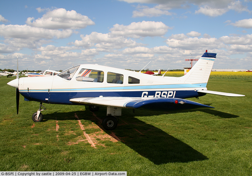 G-BSPI, 1981 Piper PA-28-161 C/N 28-8116025, seen @ Wellesbourne Mountford
