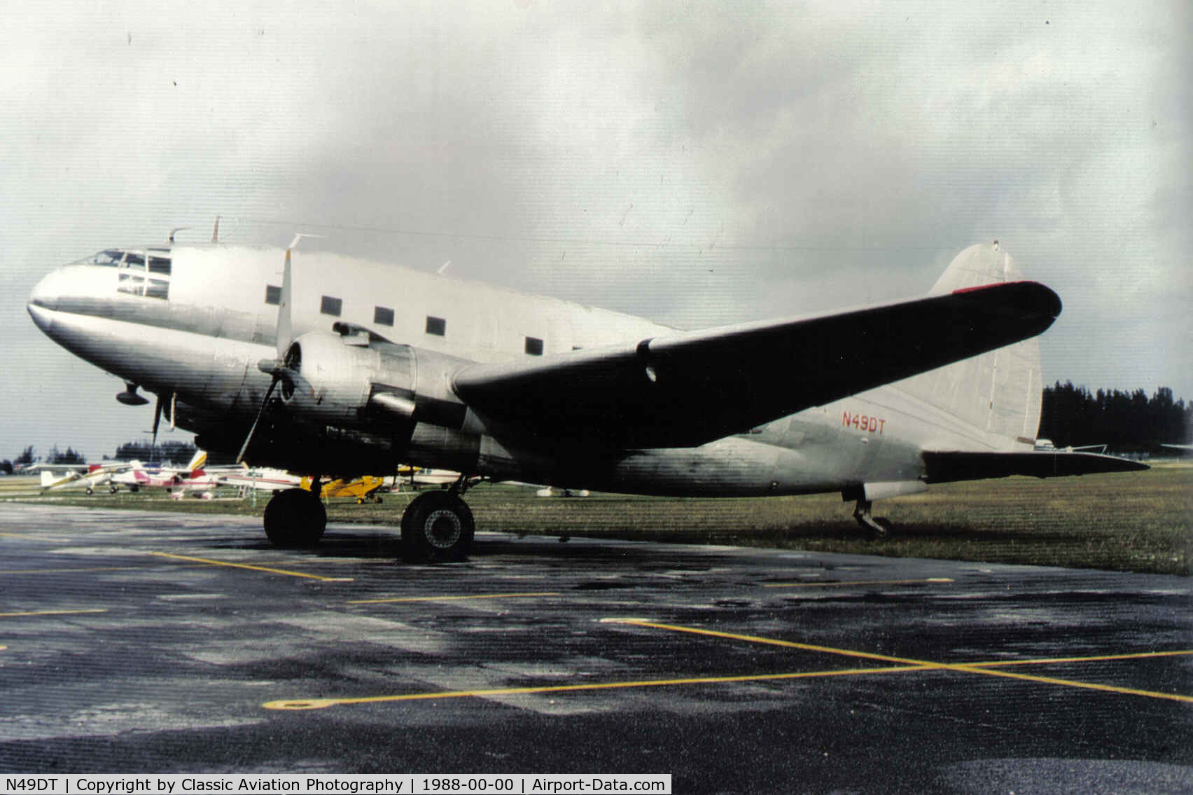 N49DT, Curtiss C-46A Commando C/N 265, Curtiss C-46A