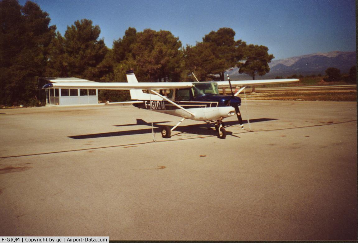 F-GIQM, Reims F152 C/N 152-80306, le Castellet airport 1999