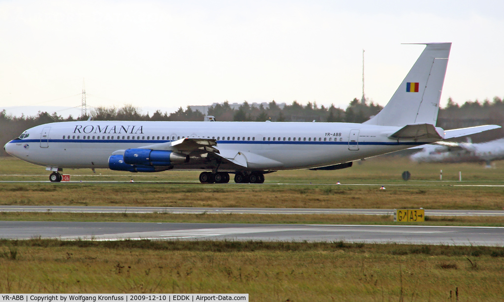 YR-ABB, 1974 Boeing 707-3K1C C/N 20804, Romavia