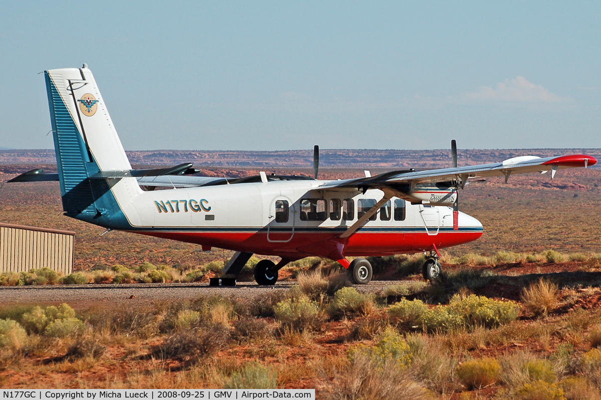 N177GC, 1969 De Havilland Canada DHC-6-300 Twin Otter C/N 263, At Monument Valley